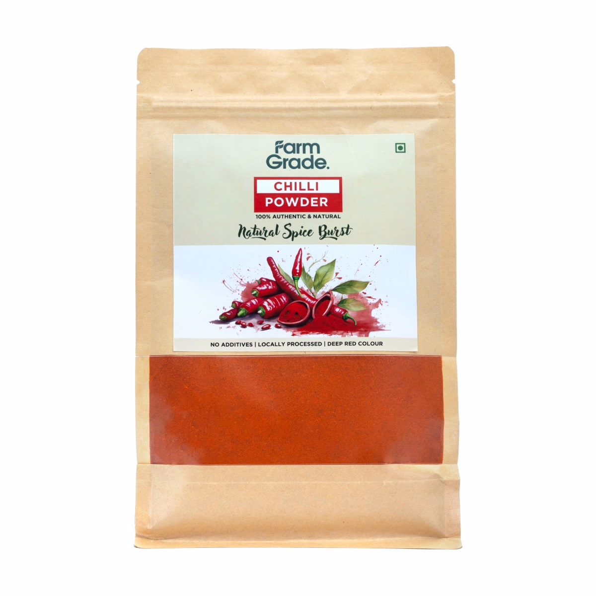 Red Chilli Powder, 100% Natural, Less spicy, Dabbi Chilli (500 G) 
